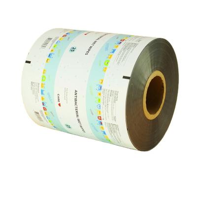 China Custom Printed Moisture Proof Multilayer Film For Food Packaging Sachet OEM Film Roll For Auto-wrapping Machine for sale