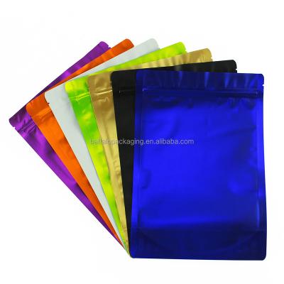 China Moisture Proof Color Seeds Seasoning Nuts Packaging Bags Resealable Aluminum Foil Plastic Heat Seal Bag Zipper Holder Up Pouch for sale