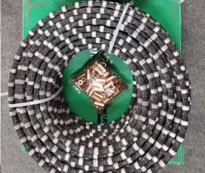 China Cutting Concrete Sharp Type Diamond Wire Saw Rope For Concrete And Stone Cutting for sale