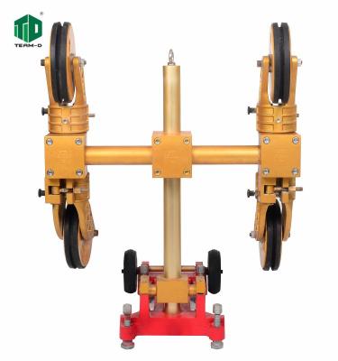 China Reinforced Concrete Sawing Plunge Guide Pulley Hydraulic Wire Cutting Machine Multi Frame Magnesium Aluminum Alloy Material for sale