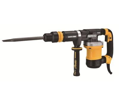 China Building Material Shops SDS-MAX Low Level System 1200W Vibration Rated Input Power Demolition Hammer for sale