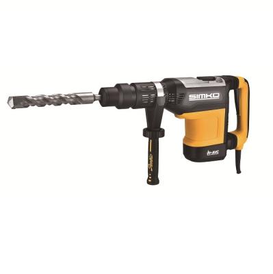 China Building Material Shops Input Power 1500W 52mm Rated Drill Bit Rotary Hammer With Anti-Vibration System for sale