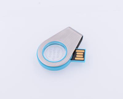 China Hot Popular Metal Swivel USB Flash Drive with Light Logo Printed Memory USB Flash Drives LED Light USB Flash Memory Stick for sale