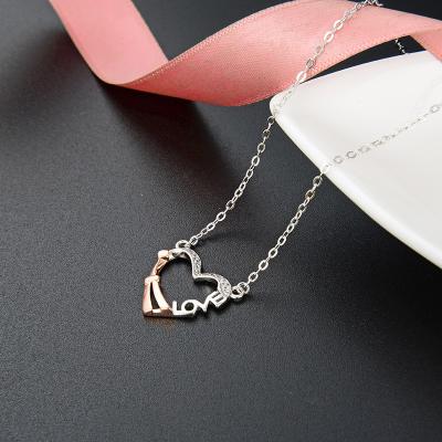 China Punk Drop Shipping Sterling Silver Heart 