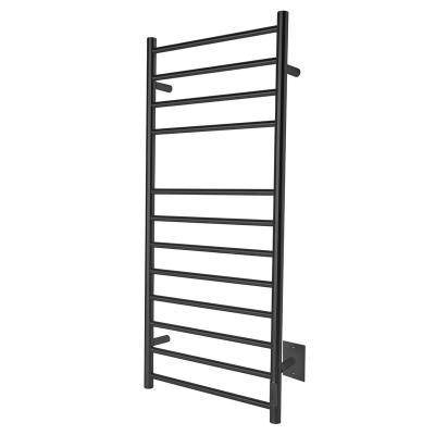 China Heater Stainless Steel Bathroom Towel Drying Rack Electric Heated Towel Rail With Timer for sale