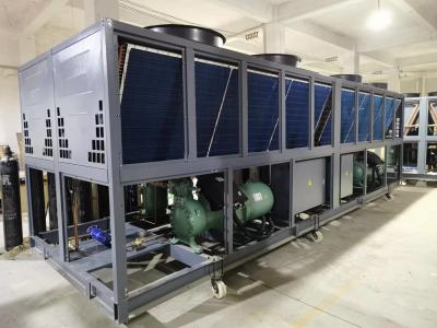 China 360kW heat pump chiller, heat pump chiller, air source heat pump chiller,Air Cooled Screw Heat Pump for sale