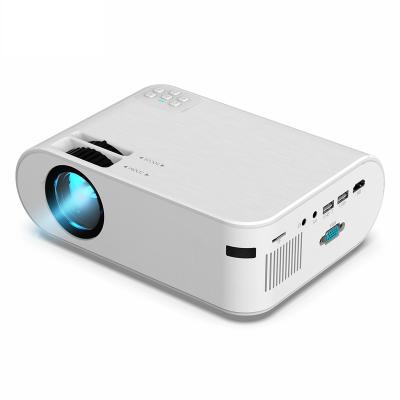 China Ready DropShipping P62 Internet Projector 4000 Lumens Version Mini Movie Projectors For Portable LCD Home Base Projector for sale