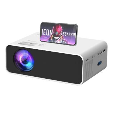 China 3D Salange Built-in P48 Mini Portable Projector Support 1080P 2800 Lumens Projector Smartphone Home Theater Movie Projector Mobile Video for sale