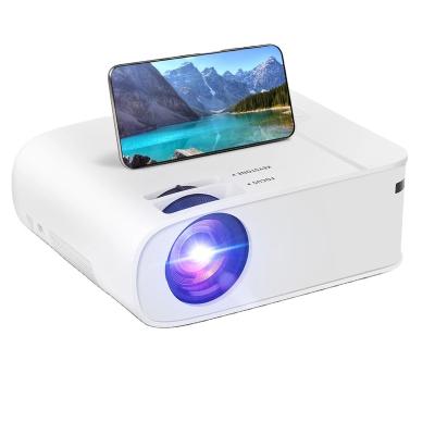 China Pico Salange W25 LED Mini Projector 5800 Lumen 1080p HD Playback USB Portable Movie Projector For Home Mobile Phone Multim for sale