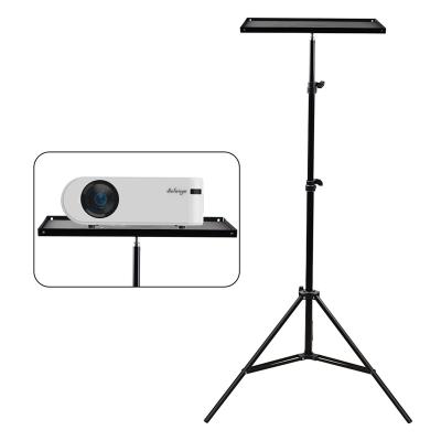 China Projector Salange Projector Bracket Stand Household Floor-Standing Tripod With Tray Triangle Shelf Xiaomi Desktop Projector for sale