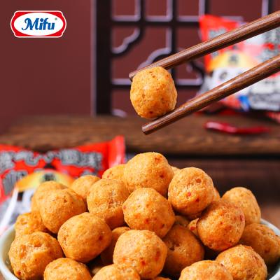 China Customized Szechuan Brand Biscuits MIFU Private Label Biscuits Biscuits Organic Spicy Balls Biscuits Daily Crunchy Snack for sale