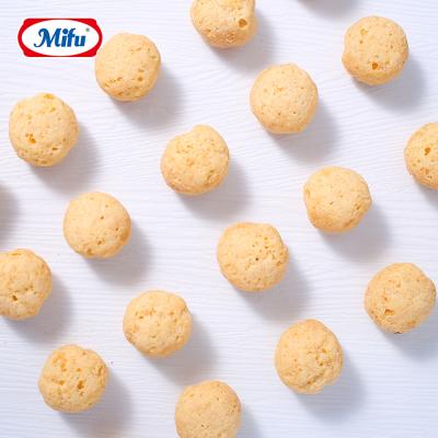 China Guangdong Cookie Maker Made Sweet Crispy White Chocolates Cookies Ball With OEM & ODM Services BALL for sale