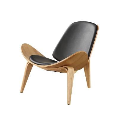 China Foldable Living Room Three Leg Coffee Shop Furniture Living Room Factory Wholesale Price Plywood Shell Chair Wood for sale