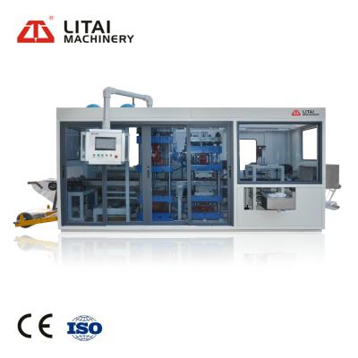 China Factory 3 Station Thermoforming Machine Plastic Cake Box Forming Machine for sale