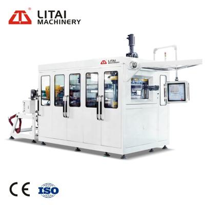 China Cups/Bowls/Dishes/Dishes/Trays/Covers/Lids/Containers Making Machine TQC Series High Speed ​​Cup Producing Unit Plastic Thermoforming Machine for sale