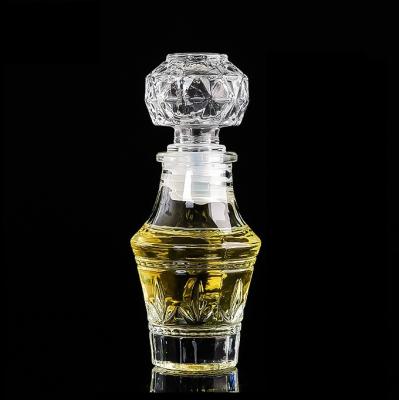 China Eco-Friendly Lead Free Crystal Wine Glass Decanter Whiskey Bar 50ml Making Mini Decanter for sale