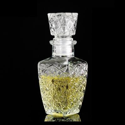 China New mini light 150ml luxury bar liquor whiskey wine decanter lead-free high quality eco-friendly for sale