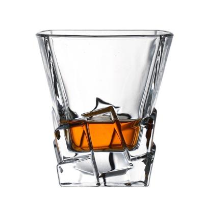 China Wholesale Light Luxury Light Luxury Thickened Rocks Mugs Whiskey Glass Lead Free Glass for sale