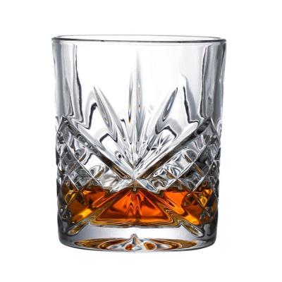 China Snowflake Cup Bar Light Luxury Lead Free Whiskey Cup Light Luxury Hot Selling Glass Drinking Glasses for sale