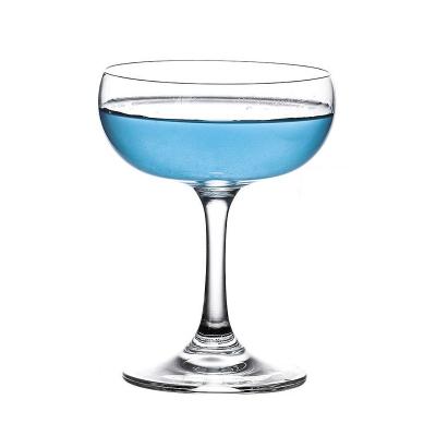 China Wholesale Crystal Clear Wine Glassware Bar Coupe Lead Free Crystal Cocktail Glasses Cocktail Crystal for sale