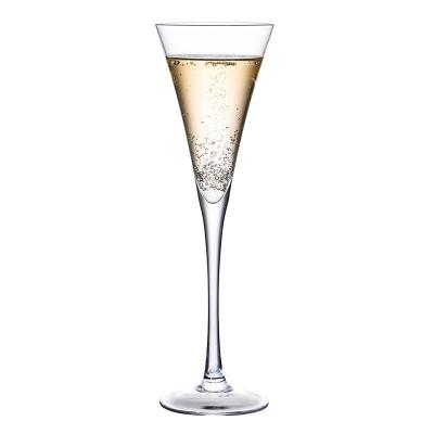 China Crystal Cocktail Glasses High Quality Crystal Clear Flute Wine Beverage Lead Free Glass for sale