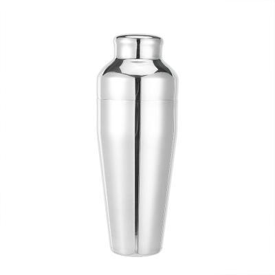 China Viable Thicken Stainless Steel 700ml Two Sections Design Bar Shaker Canister Drinks Shaker Cocktail Shakers for sale