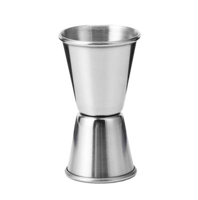 China Wine Making 15/30ml 20/40ml Bar Tool Viable Small Cocktail Measuring Accurate Measuring Cup for sale