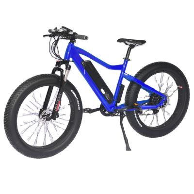 China Aluminum Alloy 26 Inch Fat Tire 48V Pedal Assisted Electric Bike / Fat Tire Electric Bike With PAS for sale