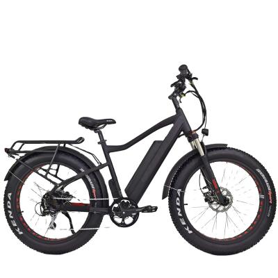 China 2017 Fat Tire Aluminum Alloy 750W Electric Bicycle With Mozo Suspension Fork for sale