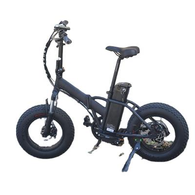 China mini fat 16*4.0 aluminum alloy electric bike, small fat ebike, 16 folding bike for sale