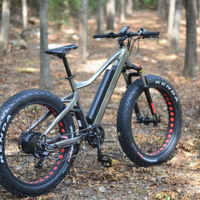 China 1000W Bafang new model luxury fat tire ebike/electric bike with big tire for sale