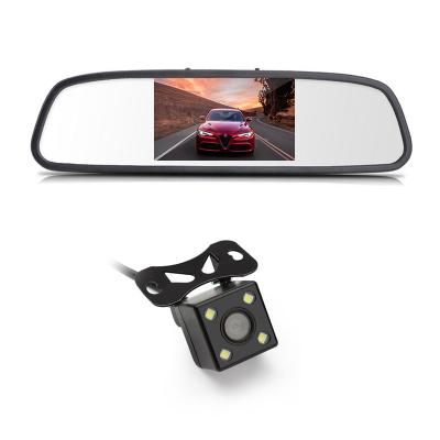 China Parking Sensor Mirror Car Backup Camera Rear View Mirror Parking Camera for sale