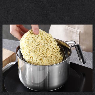 China New Viable Sauce Pan Stainless Steel Milk Pan in Stainless Steel Cookware for sale