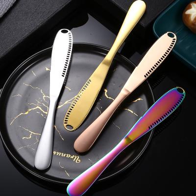 China Free Sample Sustainable Food Grade Cheese Mini Knife Stainless Steel Butter Knife for sale