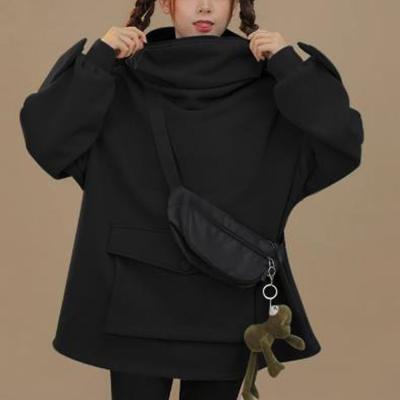 China Wholesale Anti-wrinkle Anti-wrinkle Simple Fashion Pullover Women's Breathable Hoodie for sale