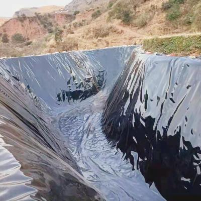 China High Tensile Strength Factory Price Smooth Waterpoof HDPE Geomembrane For Pond Liner for sale