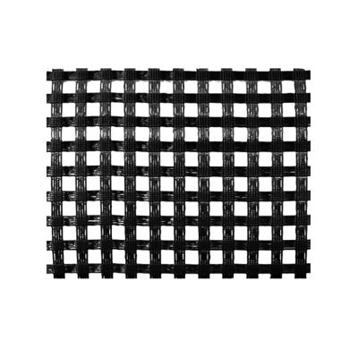 China Promotional High Tensile Strength Fiberglass Geogrid Asphalt Biaxial Reinforcement For Soil Stabilization And Soft Backfill Reinforcement for sale