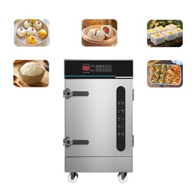 China 4/6/8 Trays Multifunctional Commercial Food Steamer Cabinet Sustainable Electric Industrial Electric Steamer Price for sale