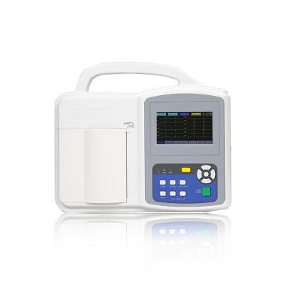 China Hot Selling Un8006 Metal Touch Screen Digital Six Channels ECG Machines With ISO/CE for sale