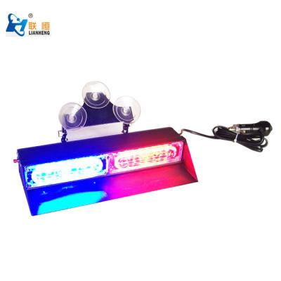 China Polycarbonate Lens Design LED Sun Visor Dash Warning Light Emergency Vehicle Strobe Lights New For All Cars for sale