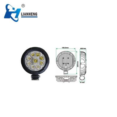 China 90W die-cast aluminum housing led offroad spotlight, car spot beam working light, led offroad work light LH-163 for sale