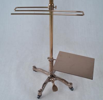 China Customized High Quality Metal Mannequin Stand Gold Mannequin Stand Rotating Base for sale