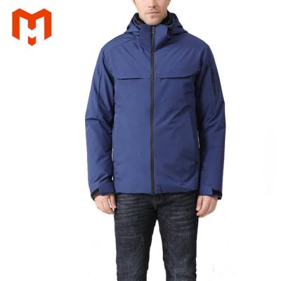 China New Viable Winter Detachable Liner Down Jacket Mens Hooded Slim Short Jacket Men Top for sale