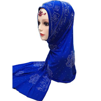 China M-21 Yiwu 2019 Elasticity M-21 Yiwu 2019 Muslim Wholesale Beautiful Stone Dubai Fashion Scarf Arab Knitted 100% Arab Scarf for sale