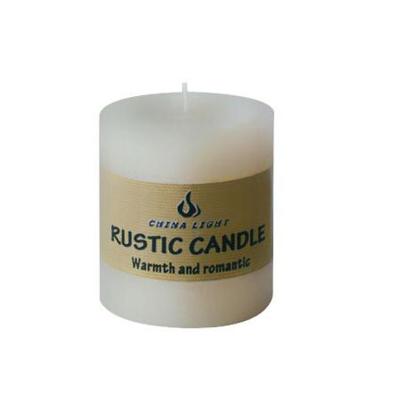 China Factory Scented Supplier for Wholesale Good Price of Yankee Style Pillar Paraffin Wax Candle for Home or Party Use for sale