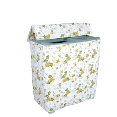 China Household factory supplier flower printed thick washing machine cover to protect the machine from moisture and dust for sale