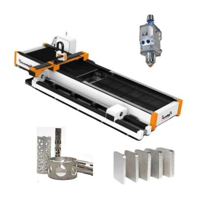 China Máquina de corte a laser de chapas e tubos de aço inoxidável CNC Máquina de corte a laser para chapas de aço à venda