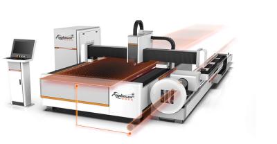 China Fiber Metal Laser Cutting Machine With 3 Ways Auto Exchange Cutting Gas Paths for sale