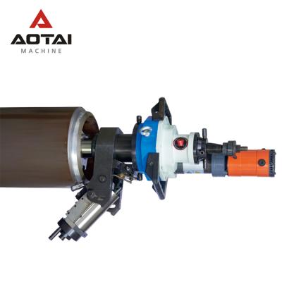 China AOTAI ISY-250-II Pipe Beveling Machine Range 80-240mm Light Electric Portable Lightweight Pipe End Safe Cold Bevel Face for sale