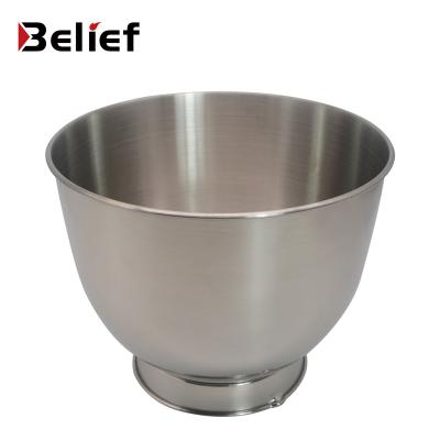 China Sustainable Kitchen Large Capacity Functional Salad Bowl Set Stainless Steel Deep Basin Mixing Cooking Bowl for sale